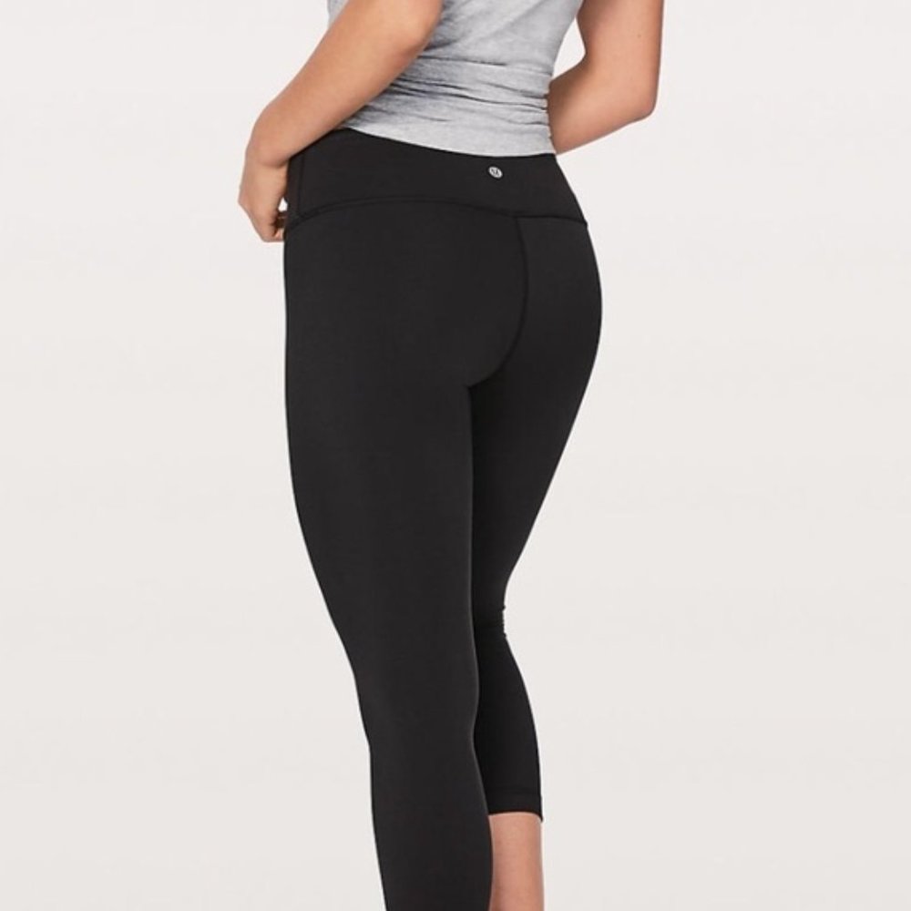 Lululemon Wunder Under Mid Rise Crop - Picture 2 of 6